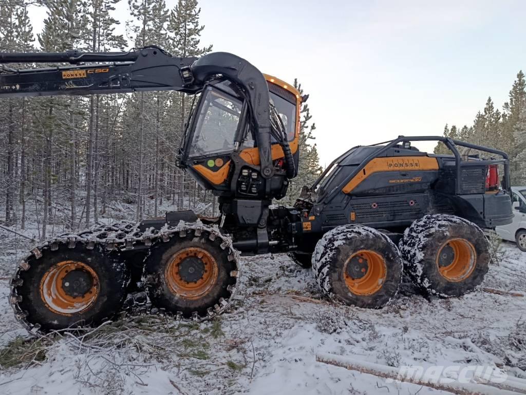 Ponsse Scorpion King Miško technika (Harvesteriai)