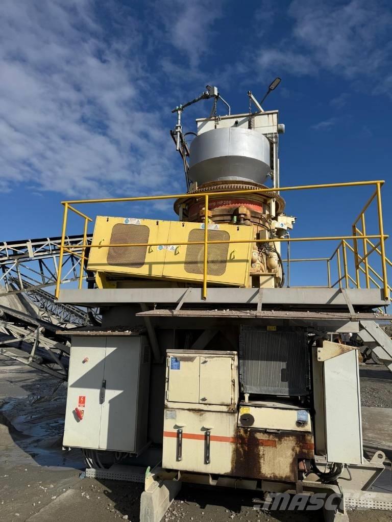  Mesto Nordberg HP200 Trupintuvai
