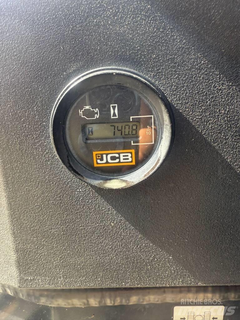 JCB 16 C-1, 740h Mini ekskavatoriai < 7 t