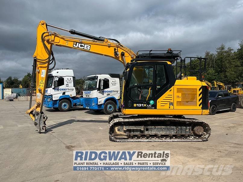 JCB 131 XLC Vikšriniai ekskavatoriai