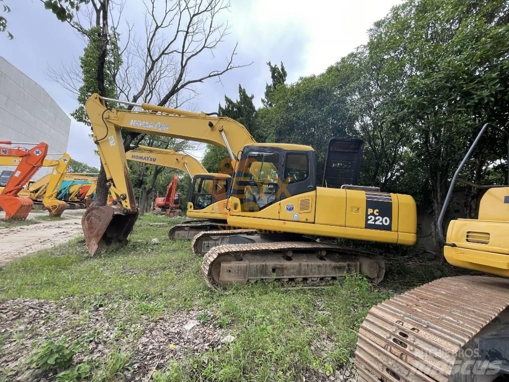 Komatsu PC 220-7 Vikšriniai ekskavatoriai