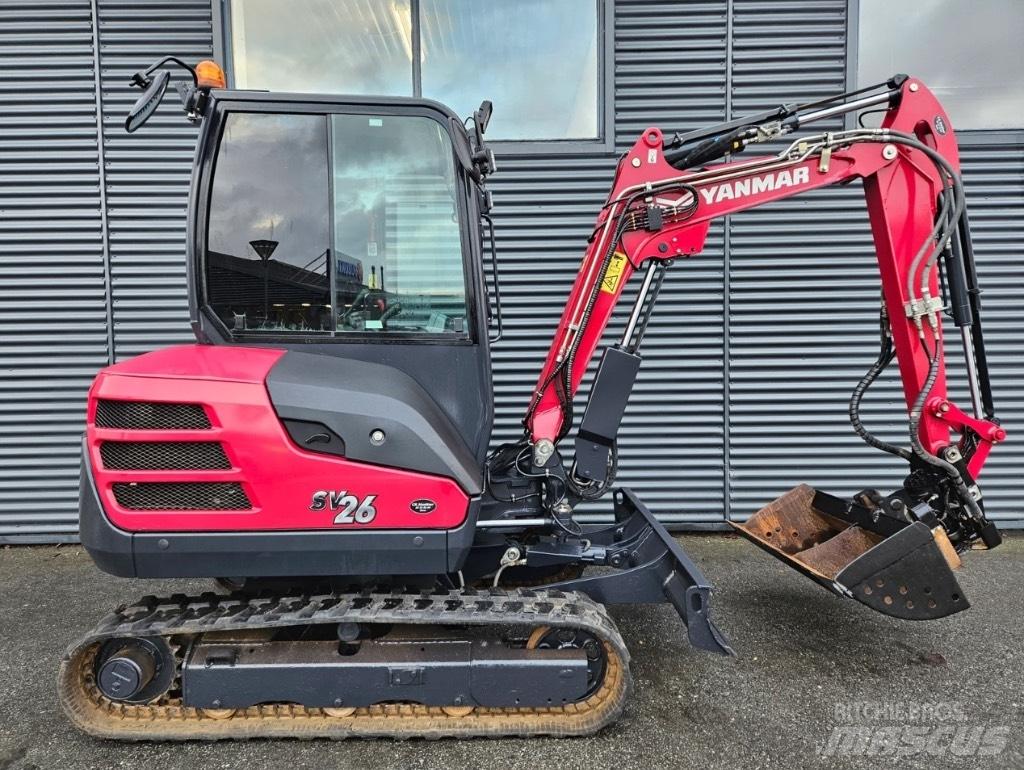 Yanmar SV 26 Mini ekskavatoriai < 7 t