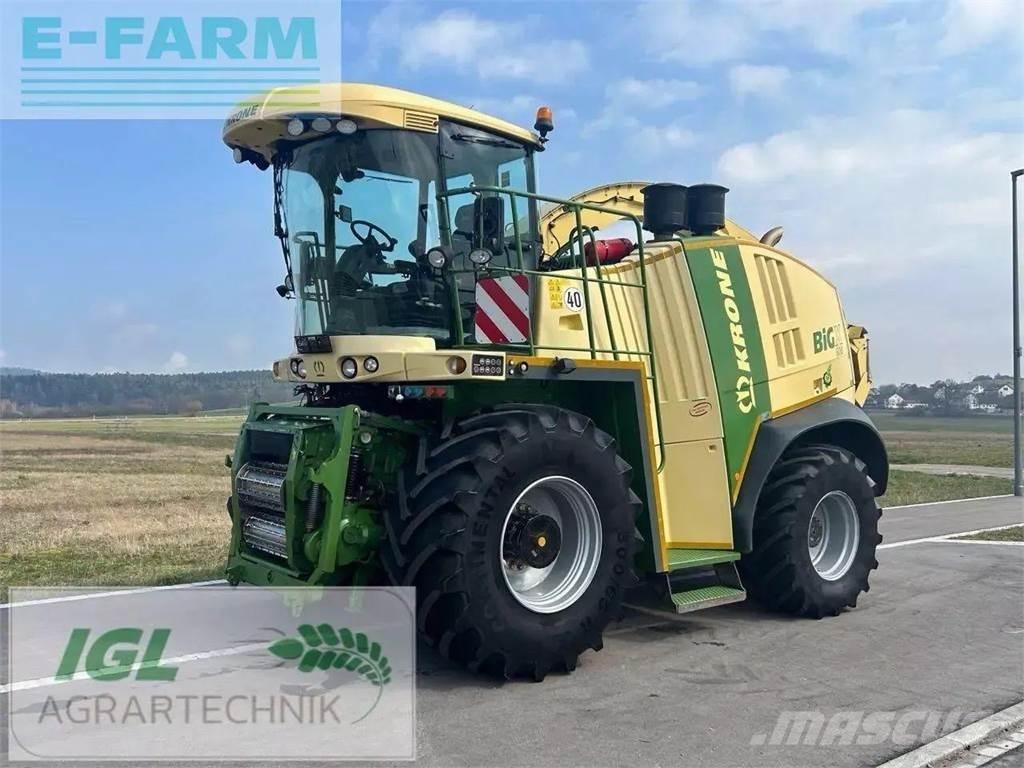 Krone big x 600 i Pašarų ruošimo technika