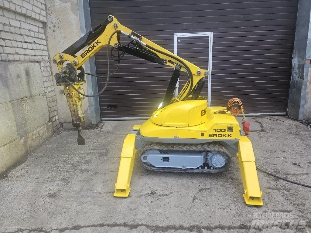 Brokk 100 Griovimo ekskavatoriai