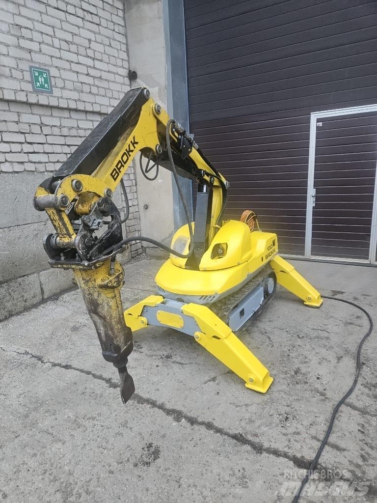 Brokk 100 Griovimo ekskavatoriai