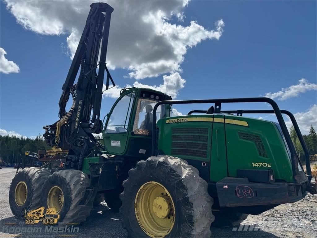 John Deere 1470E Miško technika (Harvesteriai)