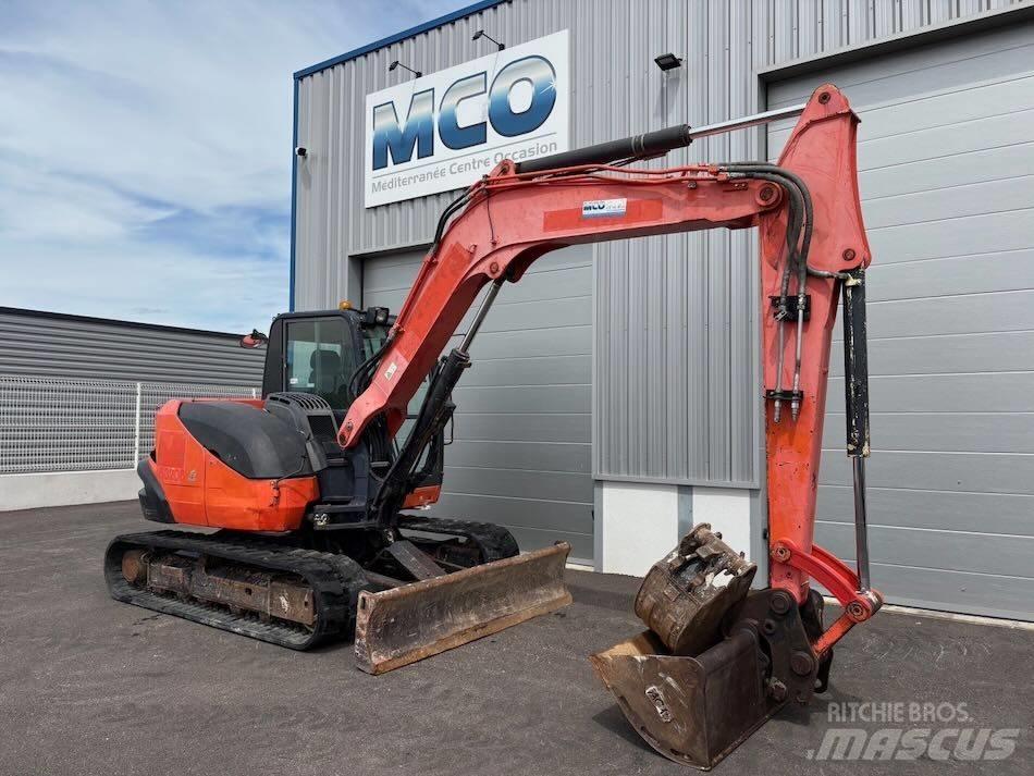 Kubota KX 080-4 Vidutinės galios ekskavatoriai 7-12 t