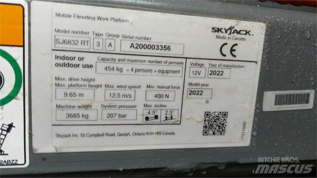 SkyJack 6832RT Žirkliniai keltuvai