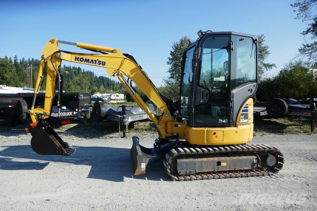 Komatsu PC30MR-5 Mini ekskavatoriai < 7 t