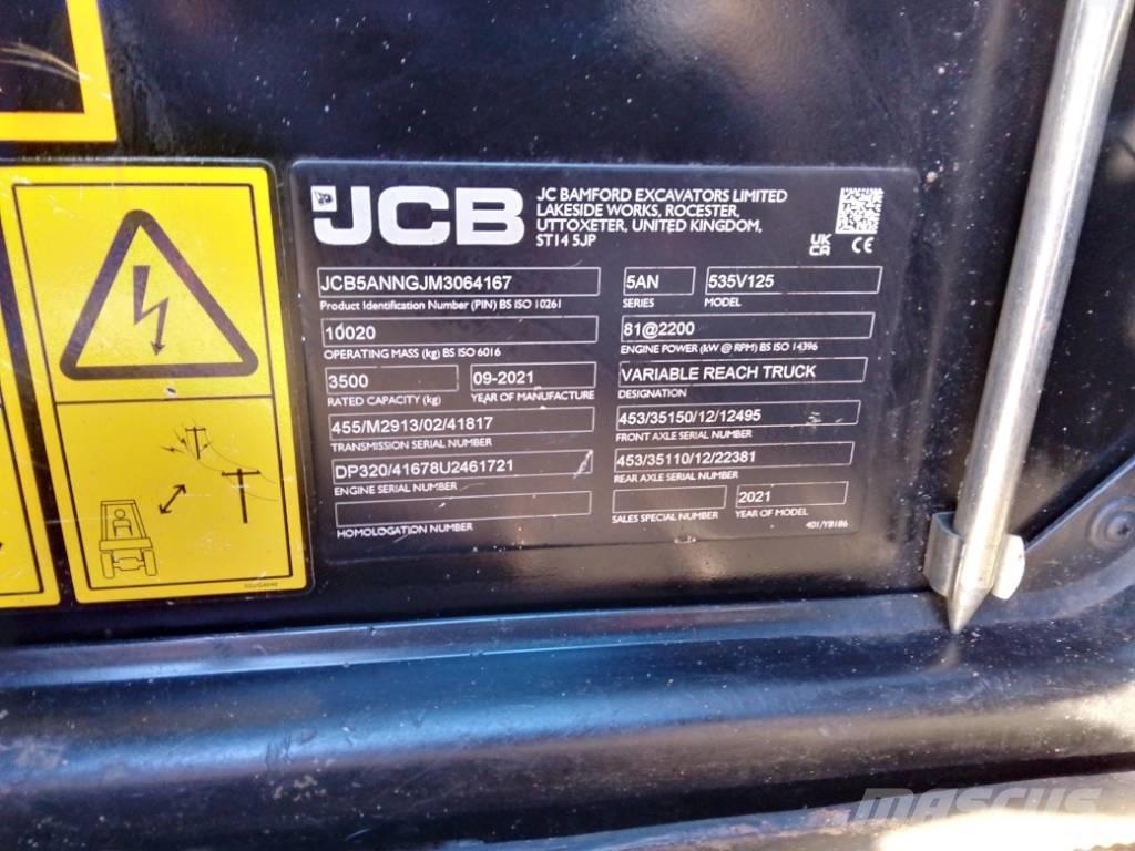 JCB 535-125 Teleskopiniai krautuvai
