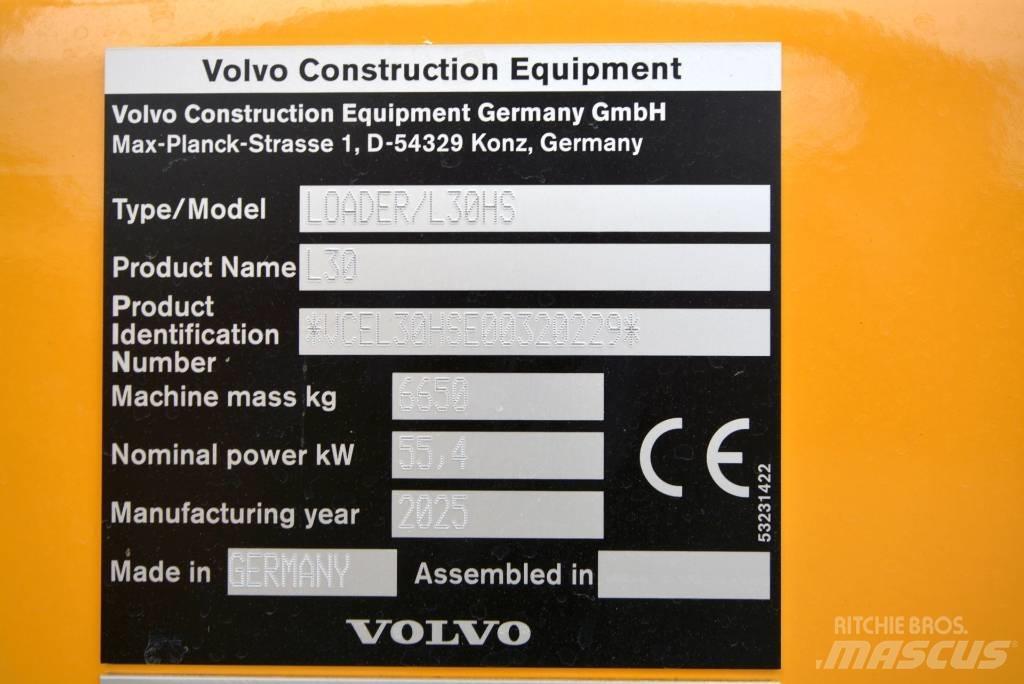 Volvo L30HS Naudoti ratiniai krautuvai