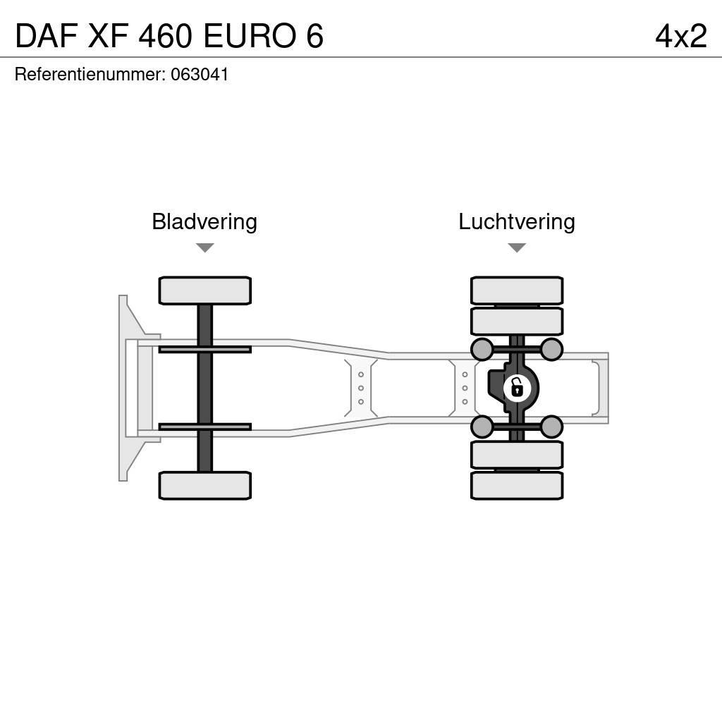 DAF XF 460 EURO 6 Naudoti vilkikai