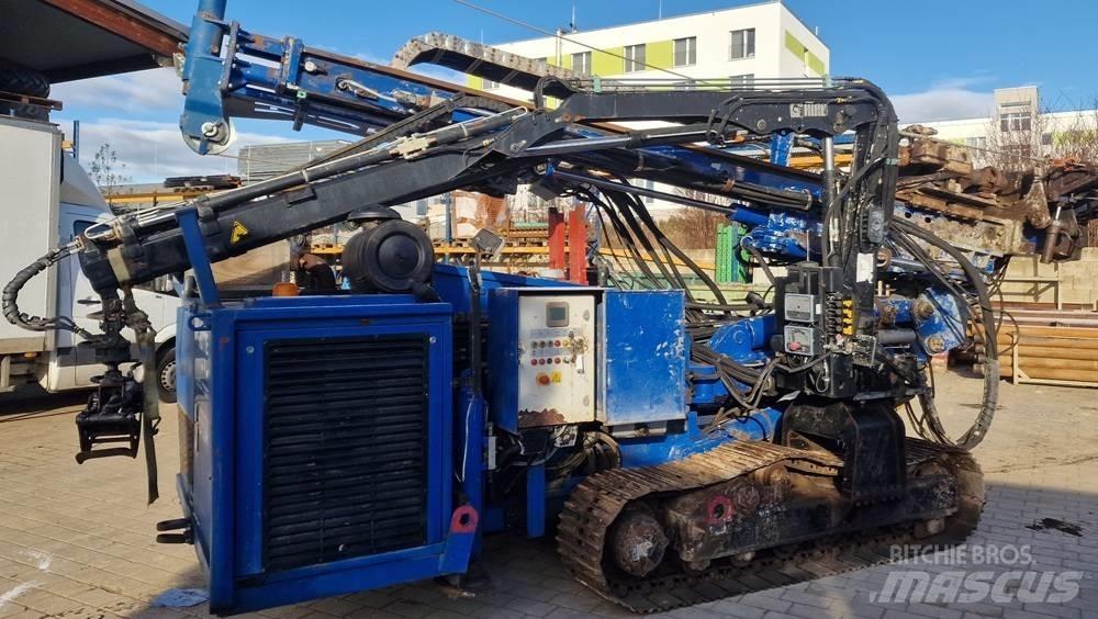Hütte HBR 504 Polių kalimo technika