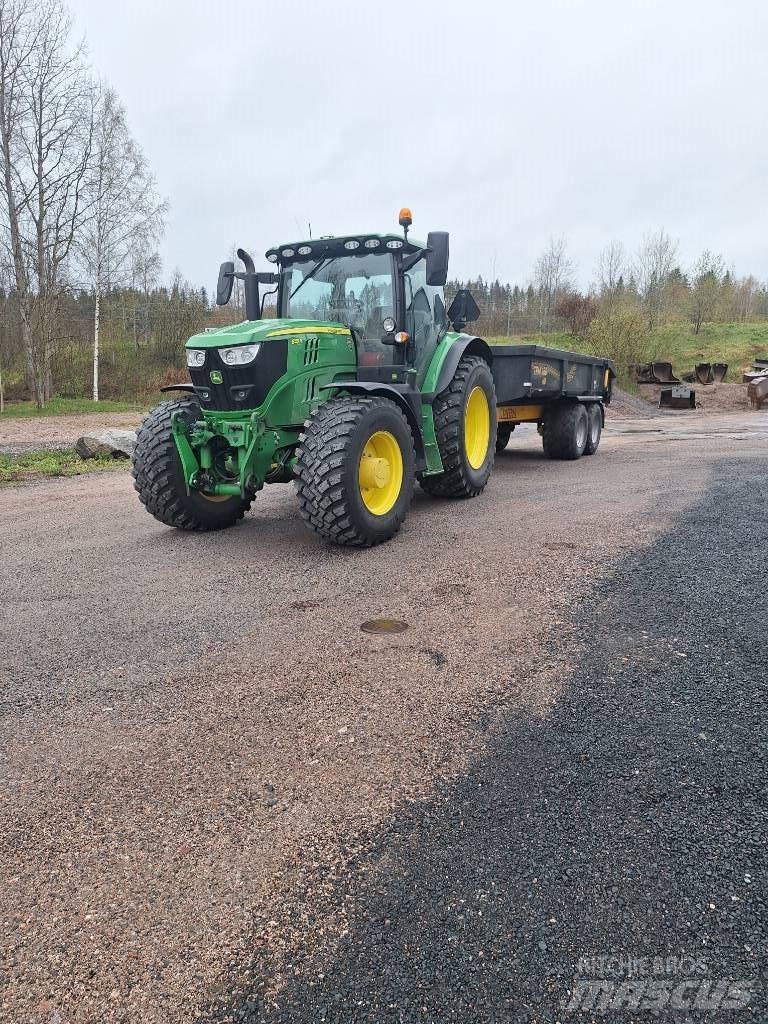 John Deere 6155R Traktoriai