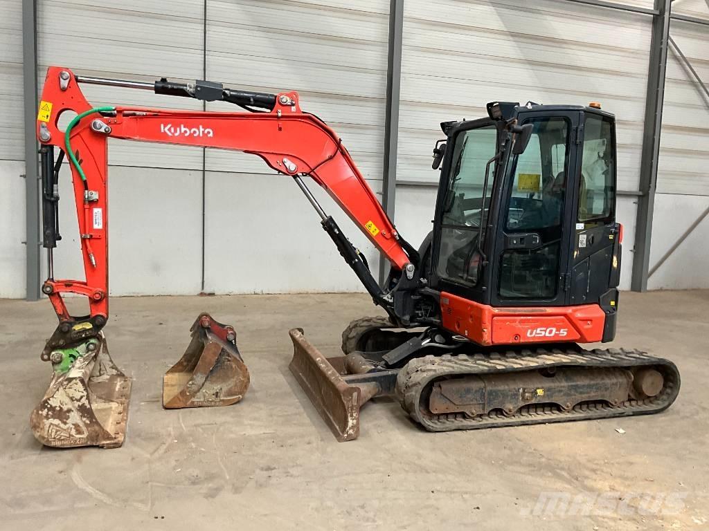 Kubota U 50-5 Mini ekskavatoriai < 7 t