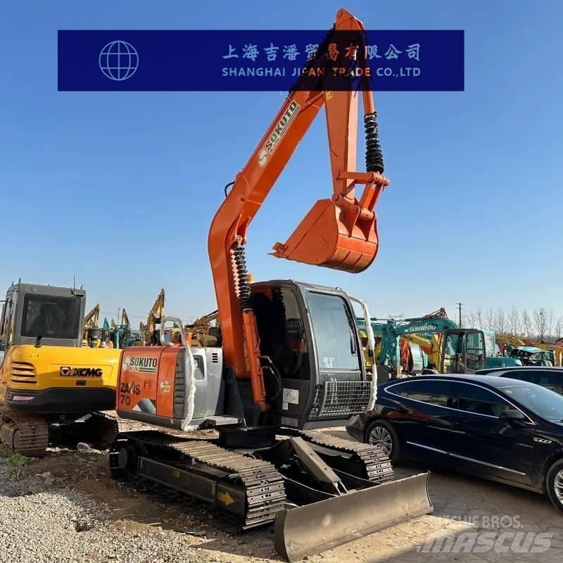 Hitachi ZX 70 Mini ekskavatoriai < 7 t