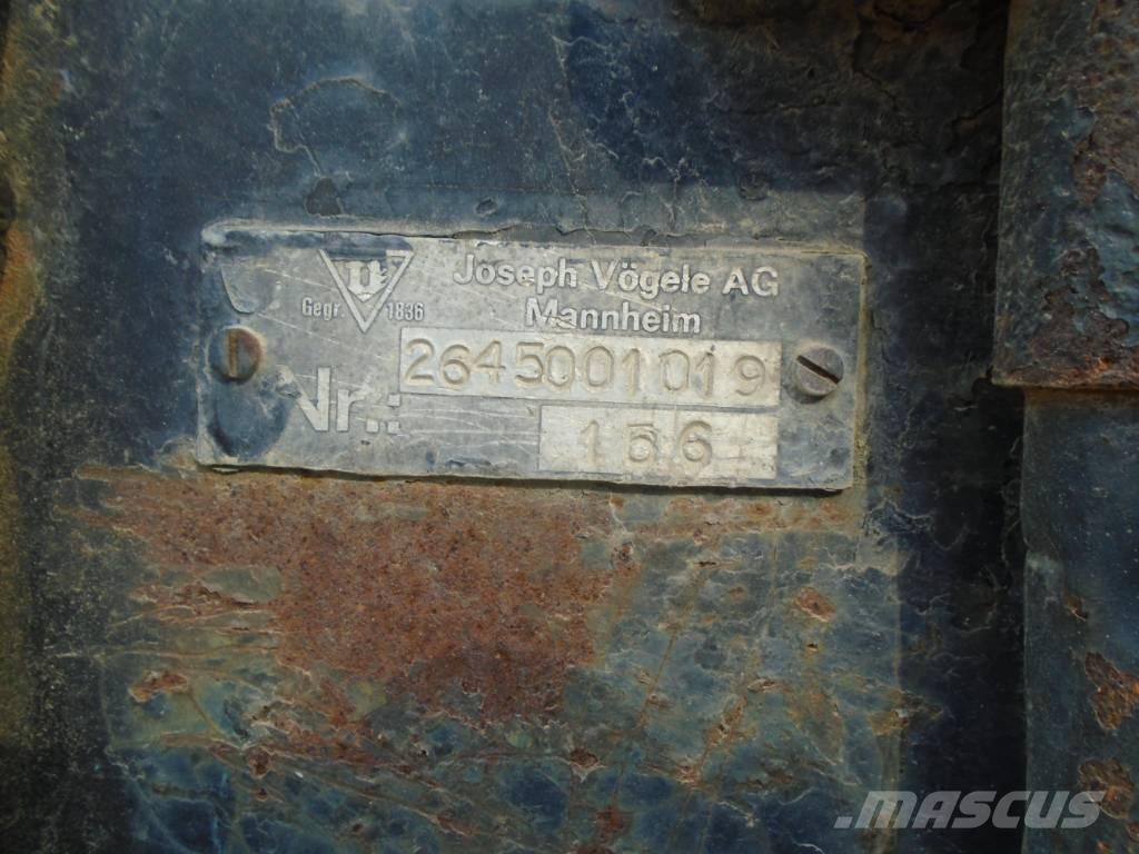 Vögele Super 2000 Asfalto klotuvai