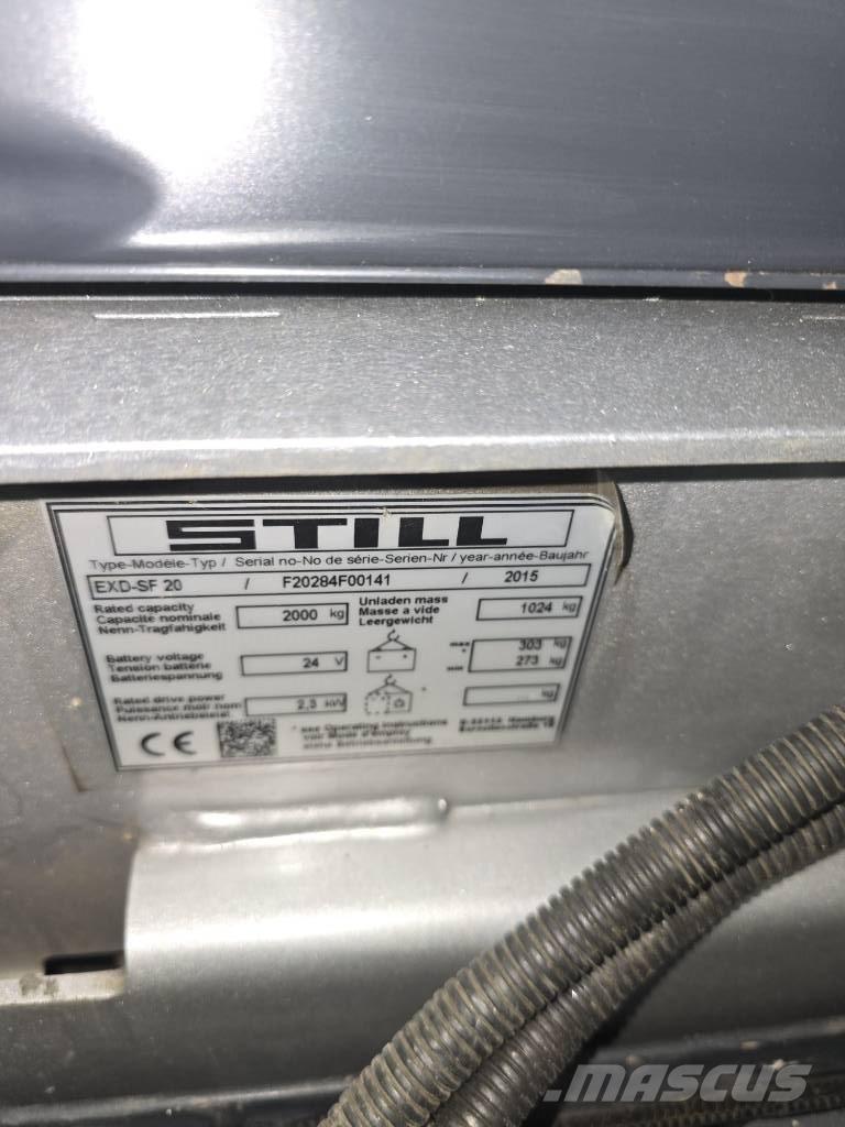 Still EXD SF 20I Savaeigiai rietuvai