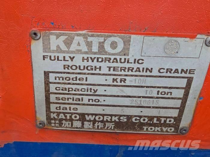 Kato MR100 Neapdoroto reljefo kranai