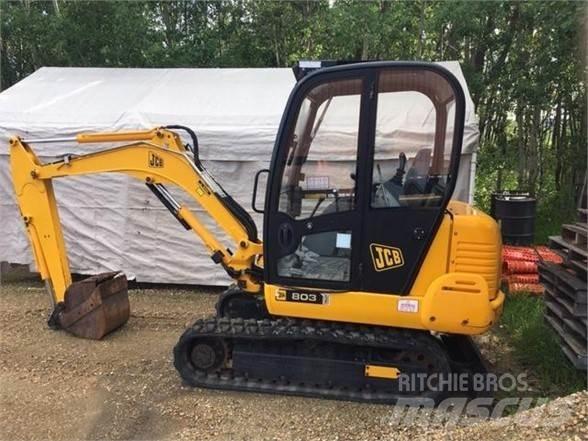 JCB 803 Mini ekskavatoriai < 7 t