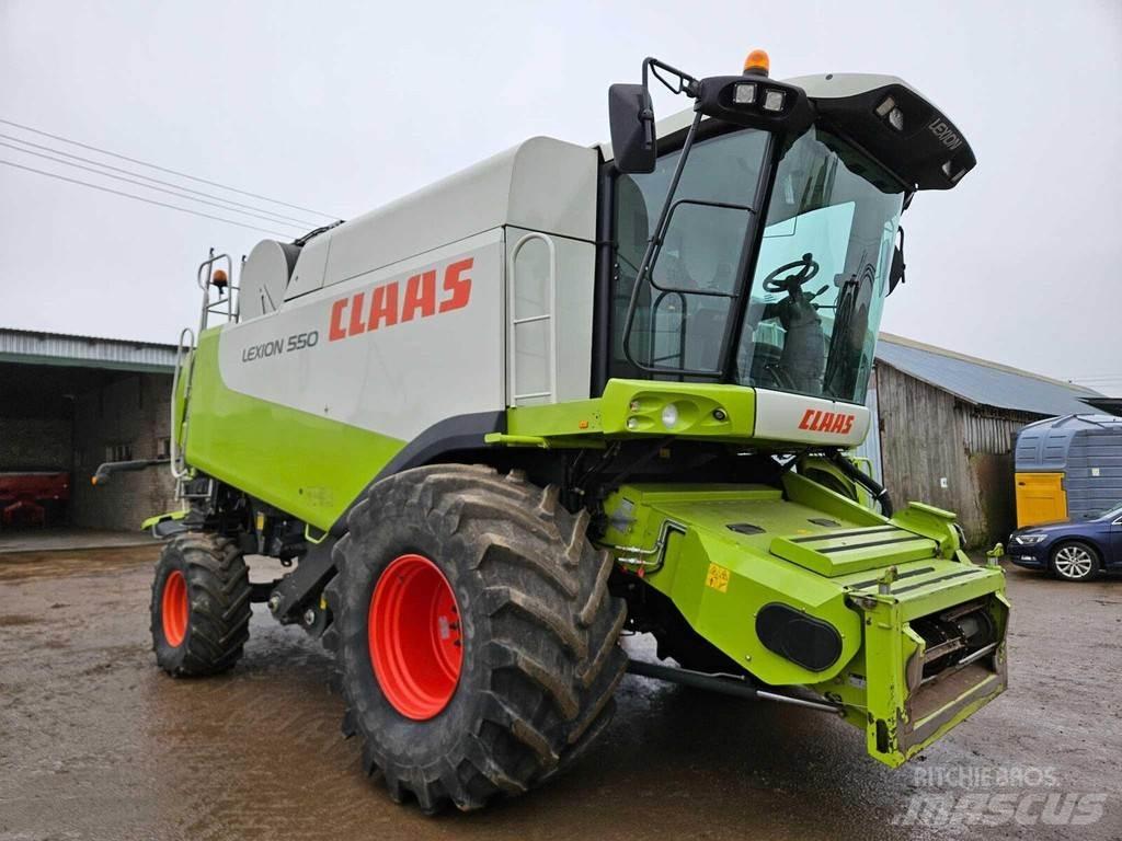 CLAAS Lexion 550 Derliaus nuėmimo kombainai