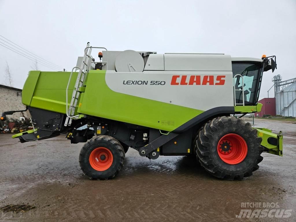 CLAAS Lexion 550 Derliaus nuėmimo kombainai