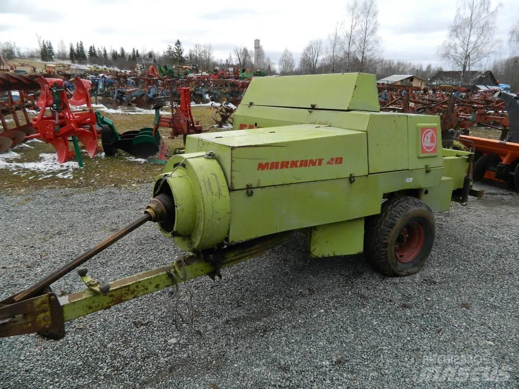 CLAAS Markant 40 Stačiakampių ryšulių presai