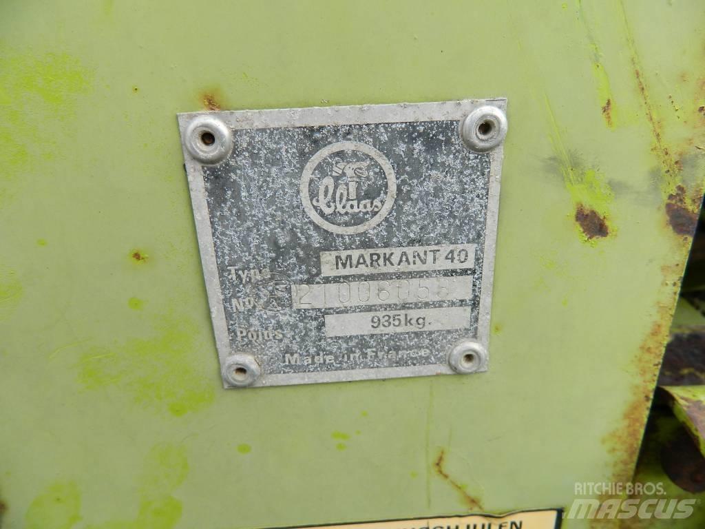 CLAAS Markant 40 Stačiakampių ryšulių presai