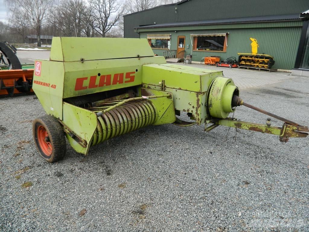 CLAAS Markant 40 Stačiakampių ryšulių presai