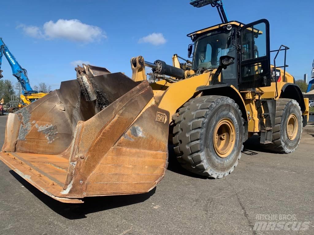 CAT 972 Mxe Naudoti ratiniai krautuvai