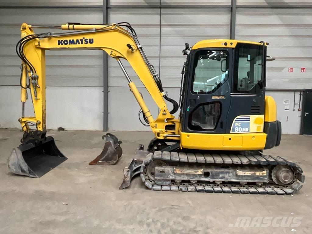 Komatsu PC 80 MR-3 Vidutinės galios ekskavatoriai 7-12 t