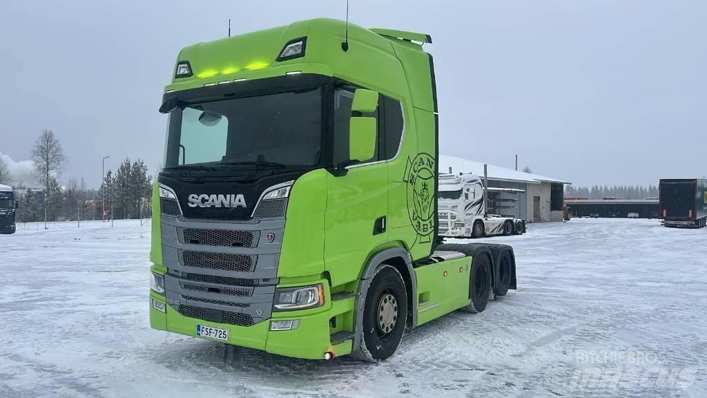 Scania R 580 Naudoti vilkikai