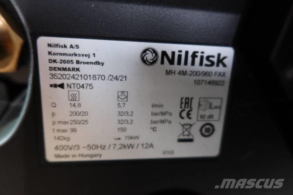 Nilfisk MH 4M Lengvi slėginiai plovimo įrenginiai