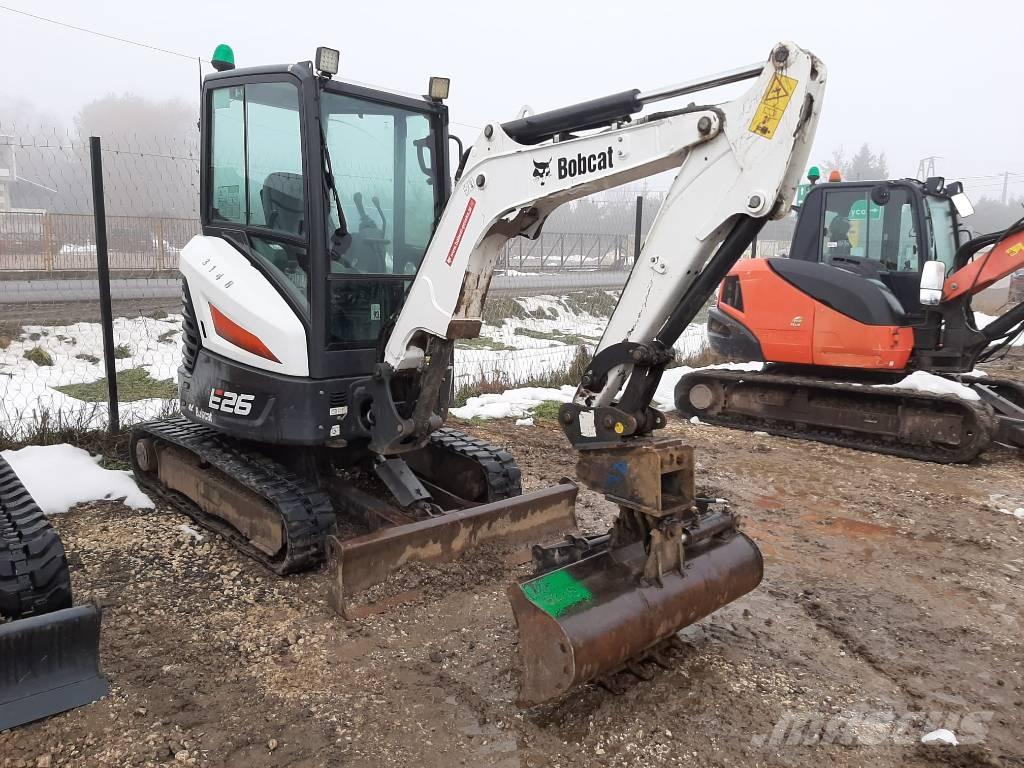 Bobcat E 26 Mini ekskavatoriai < 7 t