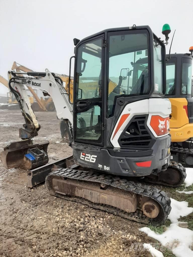 Bobcat E 26 Mini ekskavatoriai < 7 t