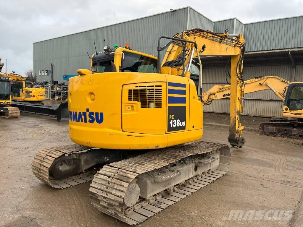 Komatsu PC138US-10 Vikšriniai ekskavatoriai