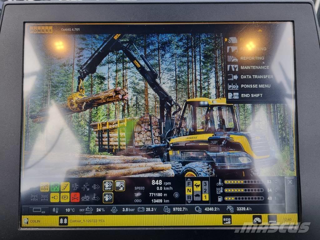 Ponsse Buffalo 8W Naudoti miškovežiai (Forvarderiai)