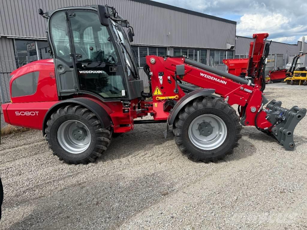 Weidemann 5080T Teleskopiniai ratiniai krautuvai