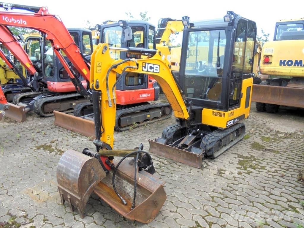 JCB 19 C-1 Mini ekskavatoriai < 7 t