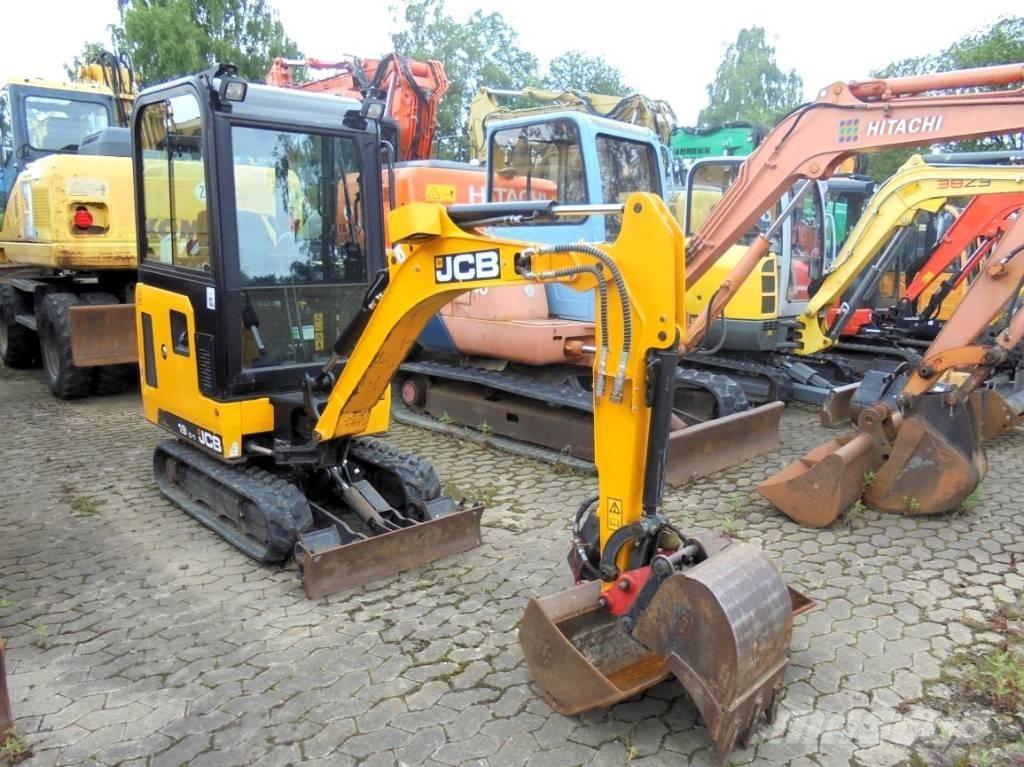 JCB 19 C-1 Mini ekskavatoriai < 7 t