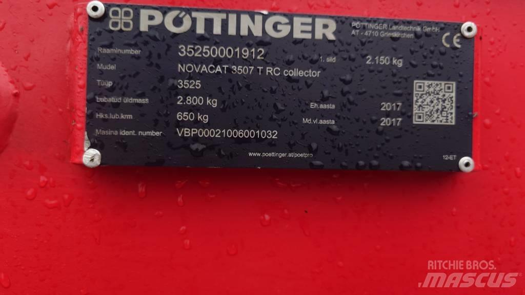 Pöttinger 3507 T RC Šienapjovės
