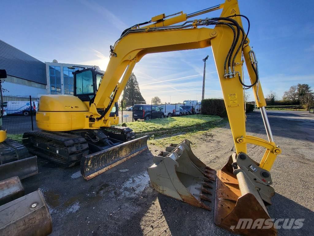 Komatsu PC80MR-5 Vidutinės galios ekskavatoriai 7-12 t