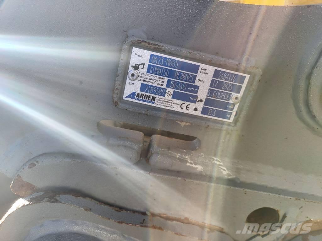 Komatsu PC80MR-5 Vidutinės galios ekskavatoriai 7-12 t