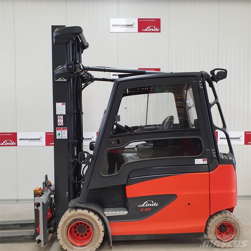 Linde E35HL Elektriniai šakiniai krautuvai