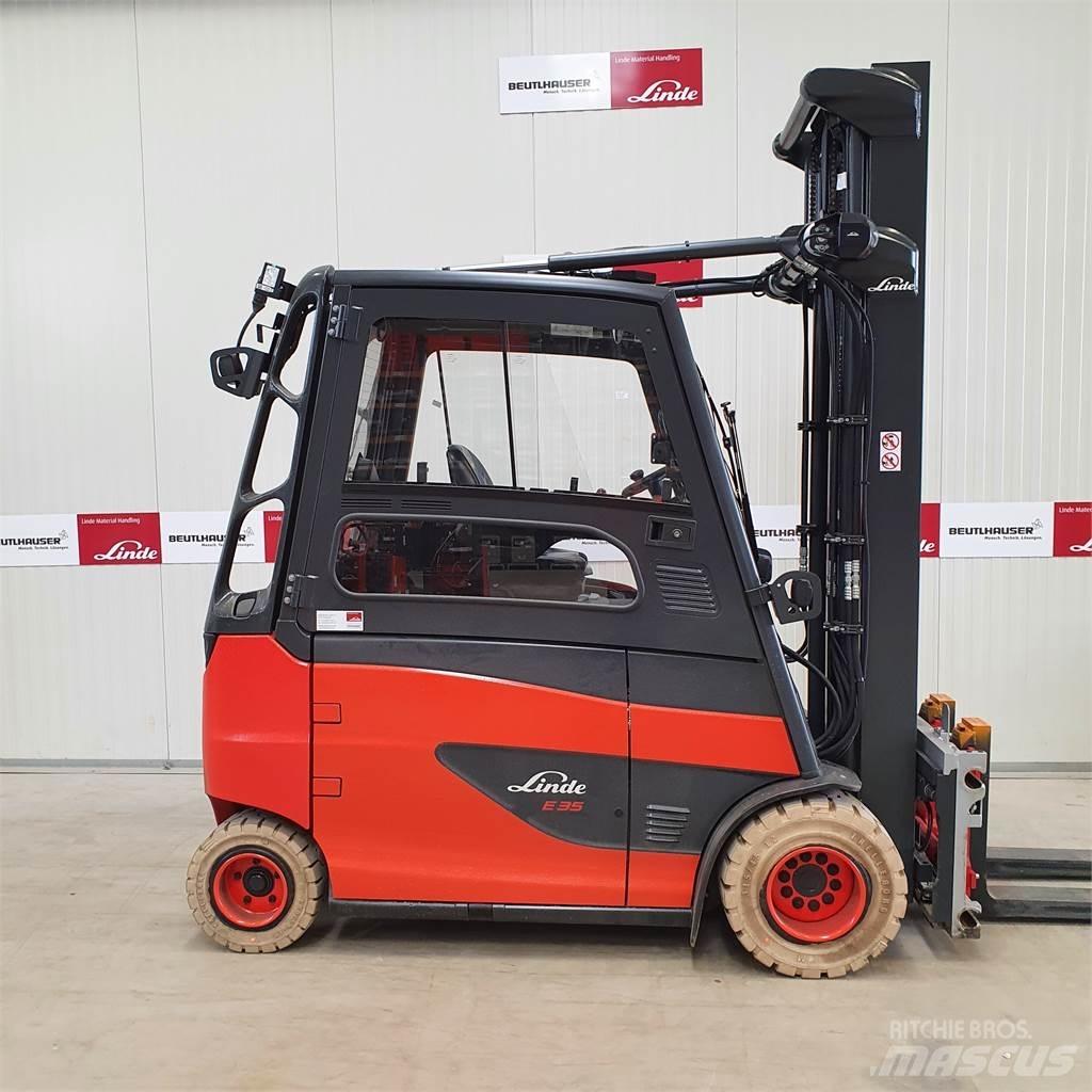 Linde E35HL Elektriniai šakiniai krautuvai