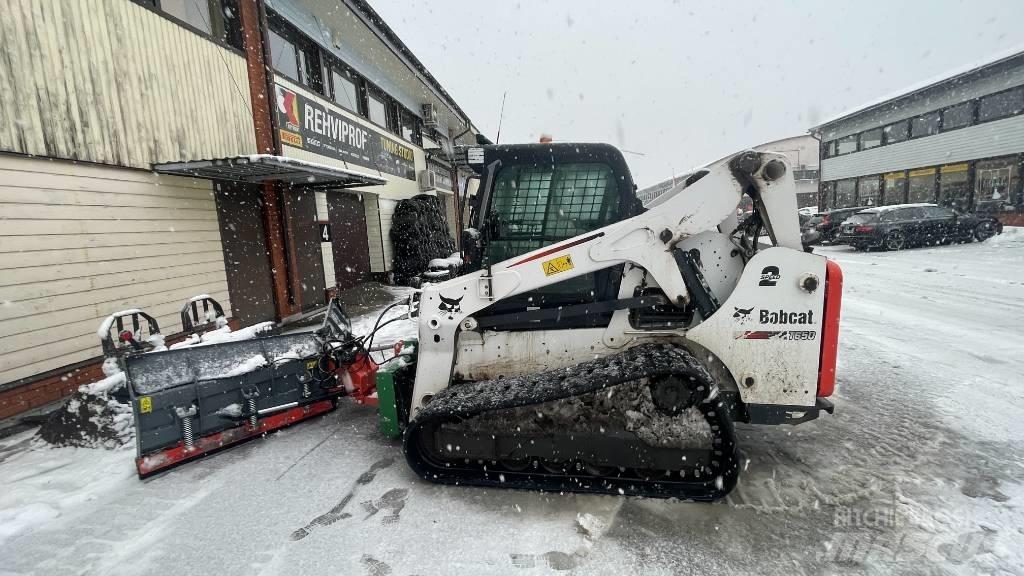Bobcat T650 Krautuvai su šoniniu pasukimu