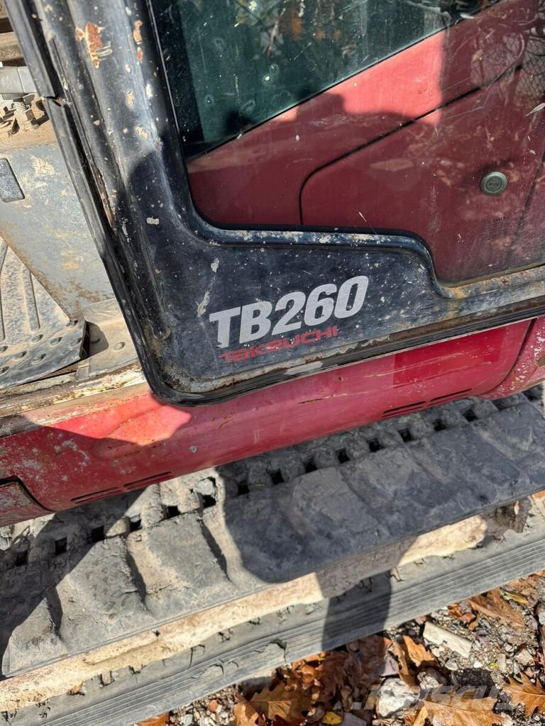 Takeuchi TB260 Mini ekskavatoriai < 7 t