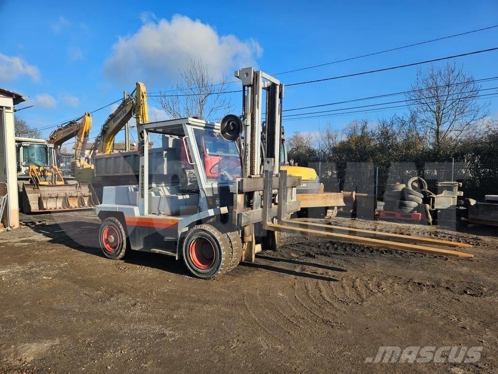 Fiat DL80C Šakiniai krautuvai su prailgintu keltuvu