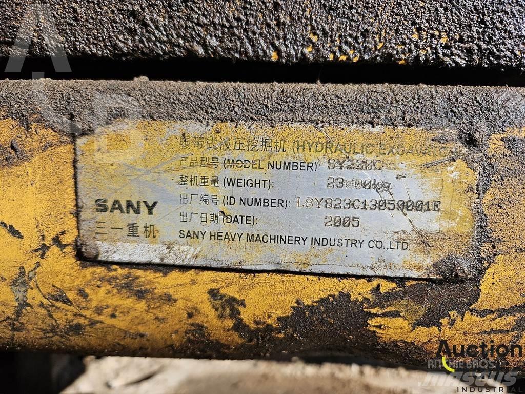Sany SY 230 C Vikšriniai ekskavatoriai