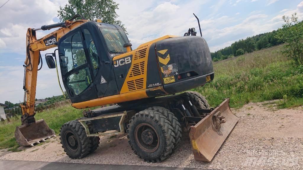 JCB JS 145 W Ratiniai ekskavatoriai